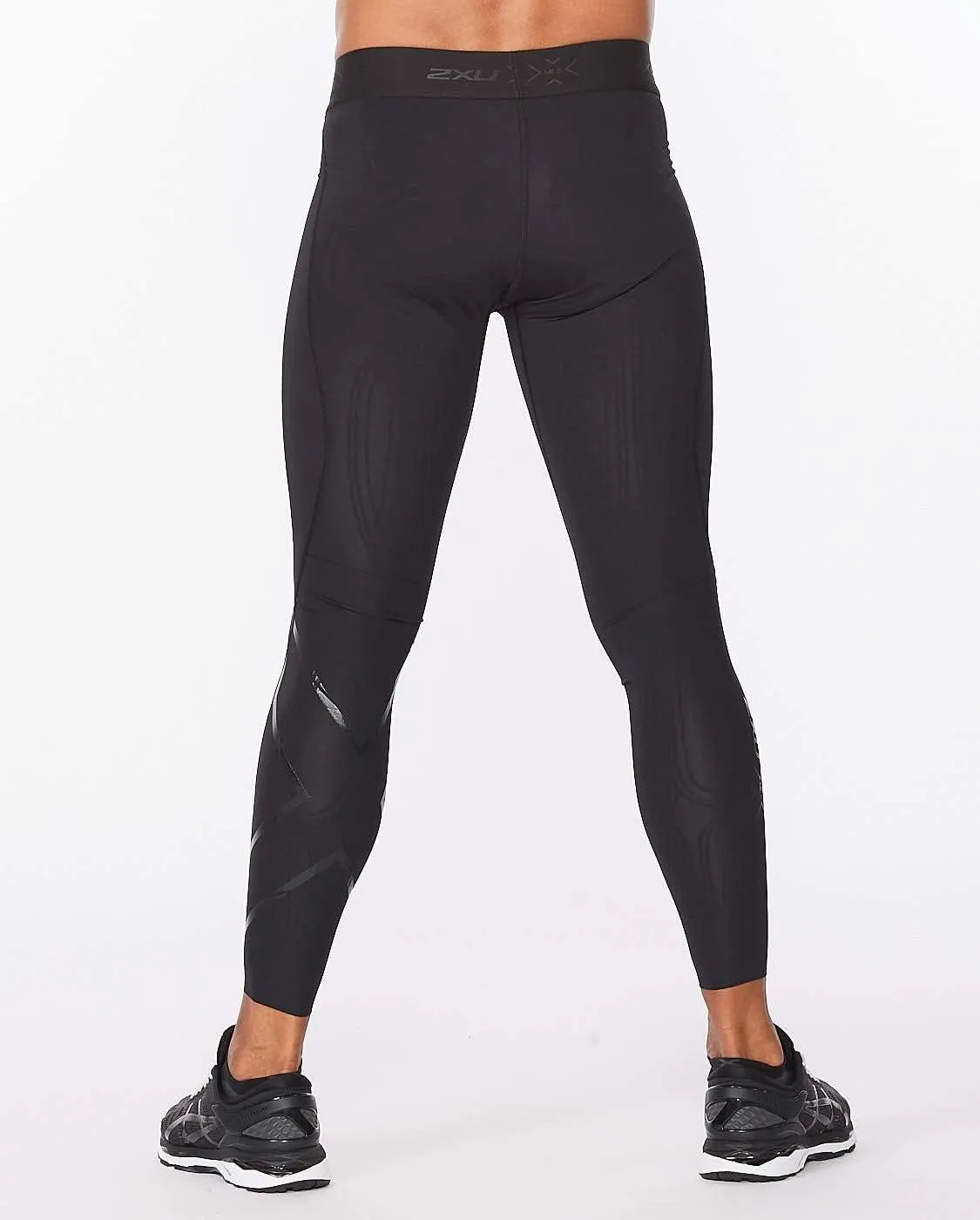 2XU Men's Force Compression Tights - High Performance, Reduced Muscle Movement