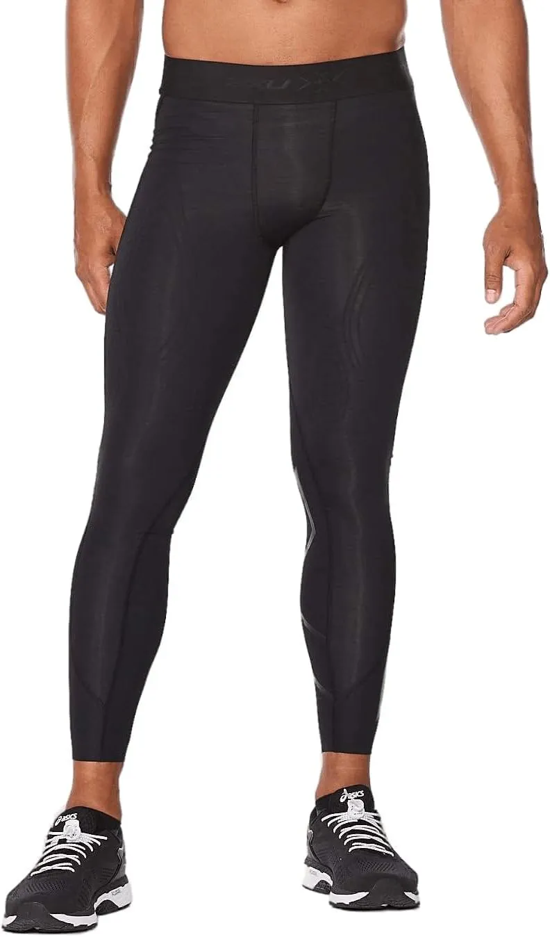 2XU Men's Force Compression Tights - High Performance, Reduced Muscle Movement