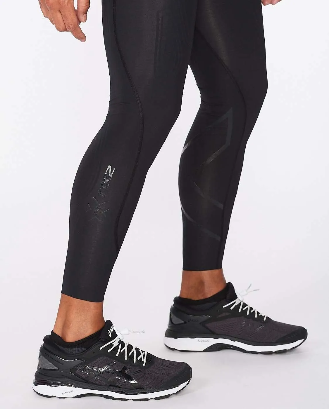 2XU Men's Force Compression Tights - High Performance, Reduced Muscle Movement