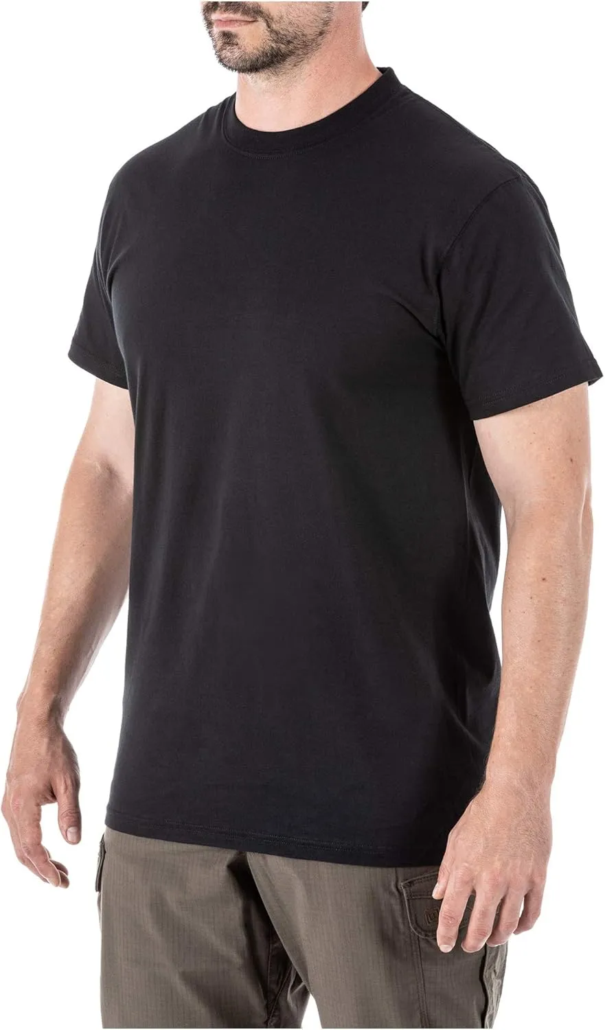 5.11 Tactical Utili-T Crew Neck Shirt, Short Sleeves, Cotton Fabric, Pack of 3, Style 40016
