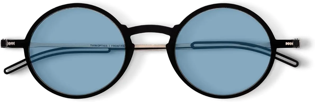 Always With You ThinOptics Blue Light Blocking Reading Glasses for Computers & Screens - Ultra Lightweight and Durable