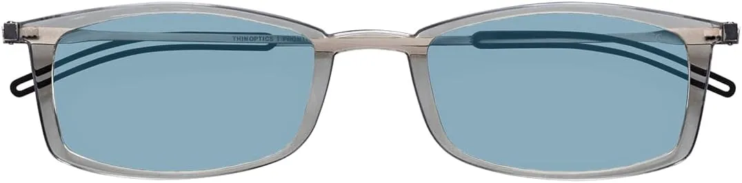 Always With You ThinOptics Blue Light Blocking Reading Glasses for Computers & Screens - Ultra Lightweight and Durable