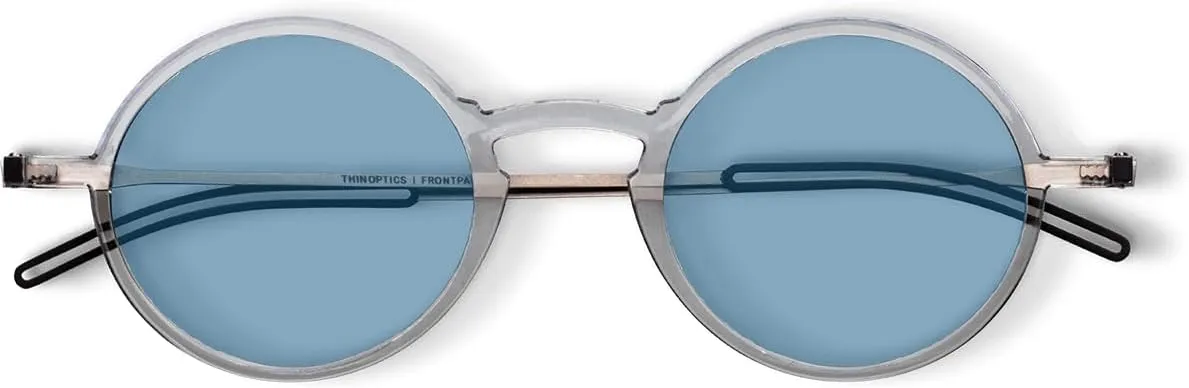 Always With You ThinOptics Blue Light Blocking Reading Glasses for Computers & Screens - Ultra Lightweight and Durable