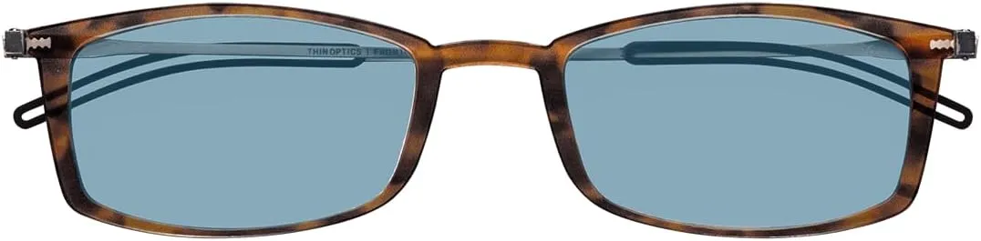 Always With You ThinOptics Blue Light Blocking Reading Glasses for Computers & Screens - Ultra Lightweight and Durable