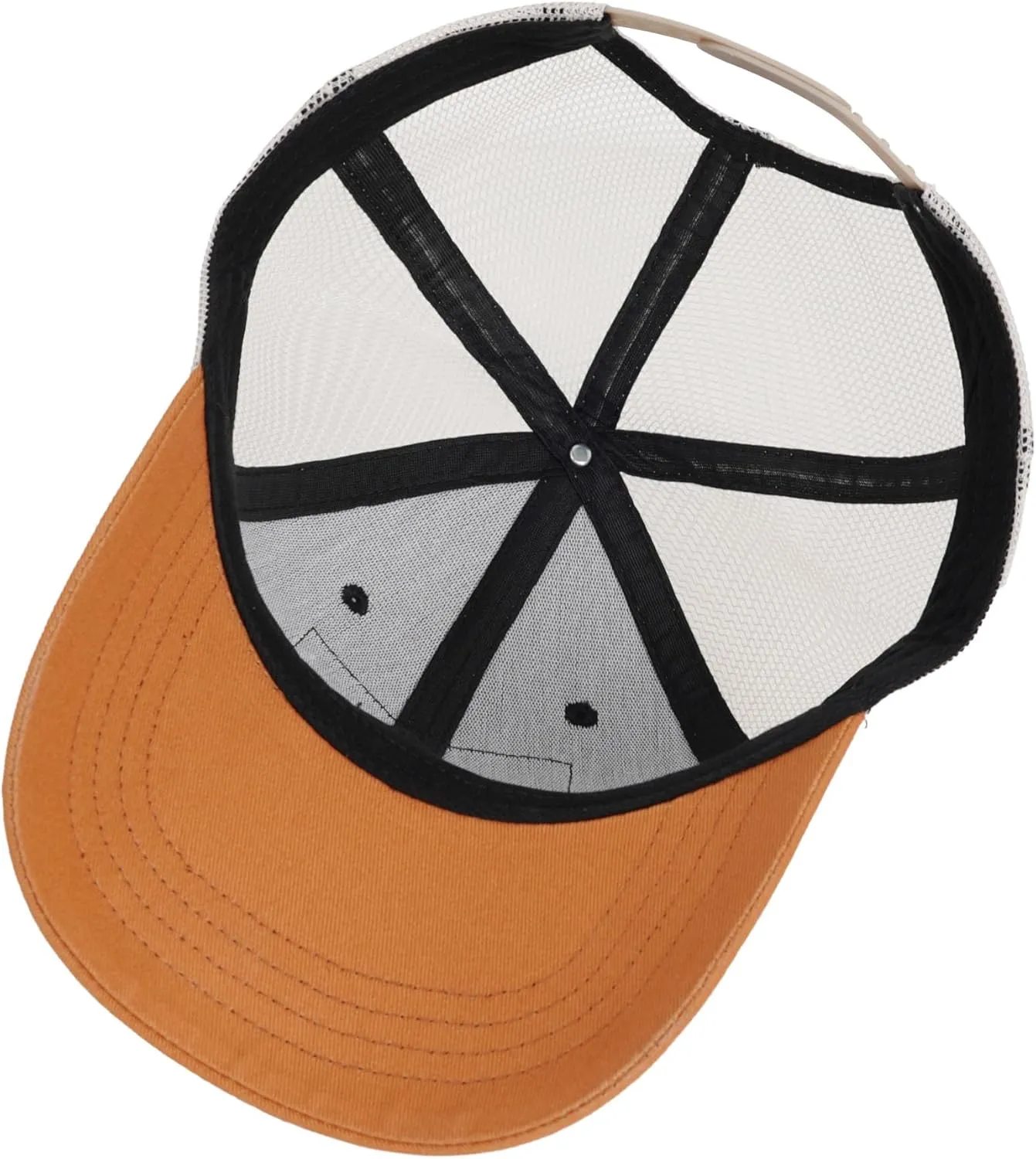American Flag Trucker Hat - Snapback Hats for Men Women Baseball Cap - Breathable Mesh & Adjustable Fit for Casual Wear