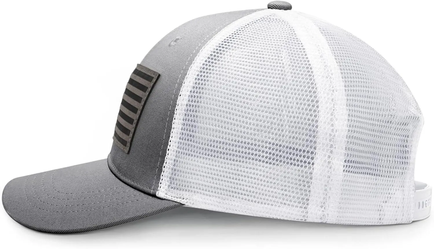 American Flag Trucker Hat - Snapback Hats for Men Women Baseball Cap - Breathable Mesh & Adjustable Fit for Casual Wear