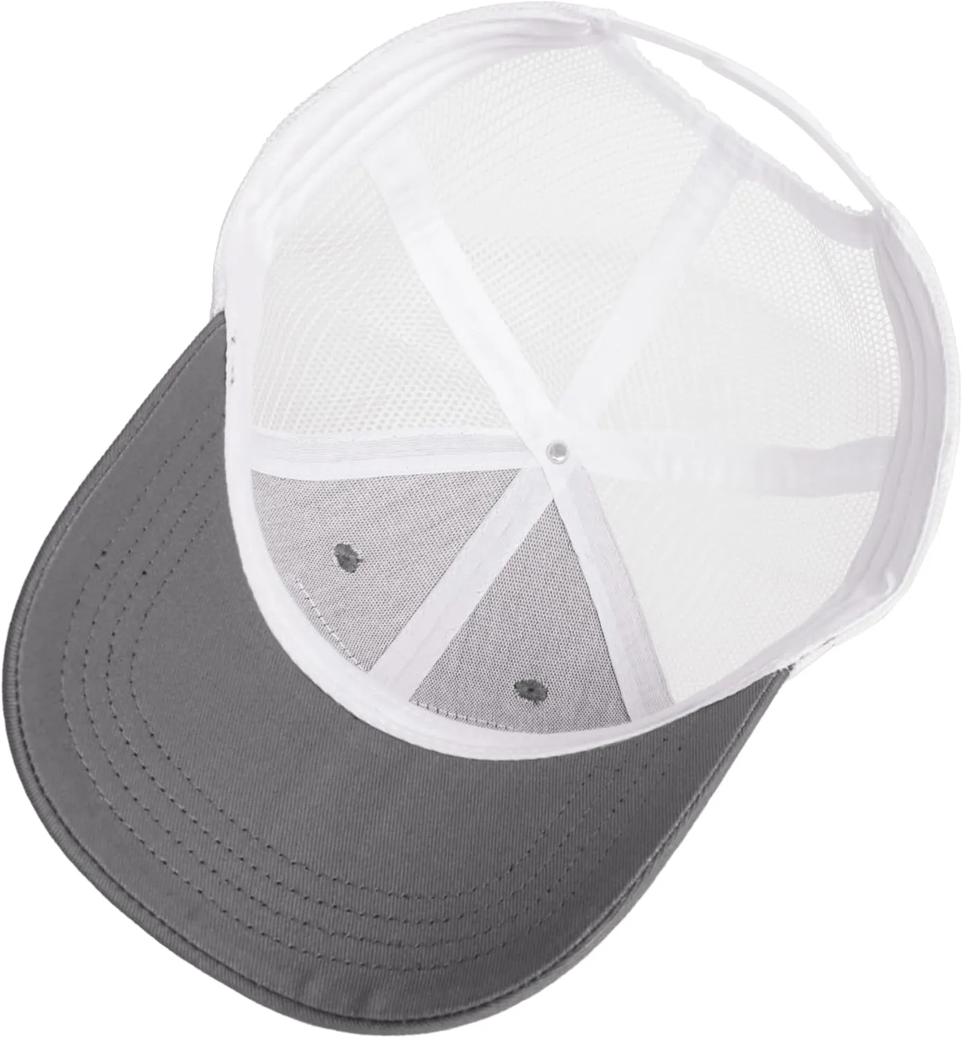 American Flag Trucker Hat - Snapback Hats for Men Women Baseball Cap - Breathable Mesh & Adjustable Fit for Casual Wear