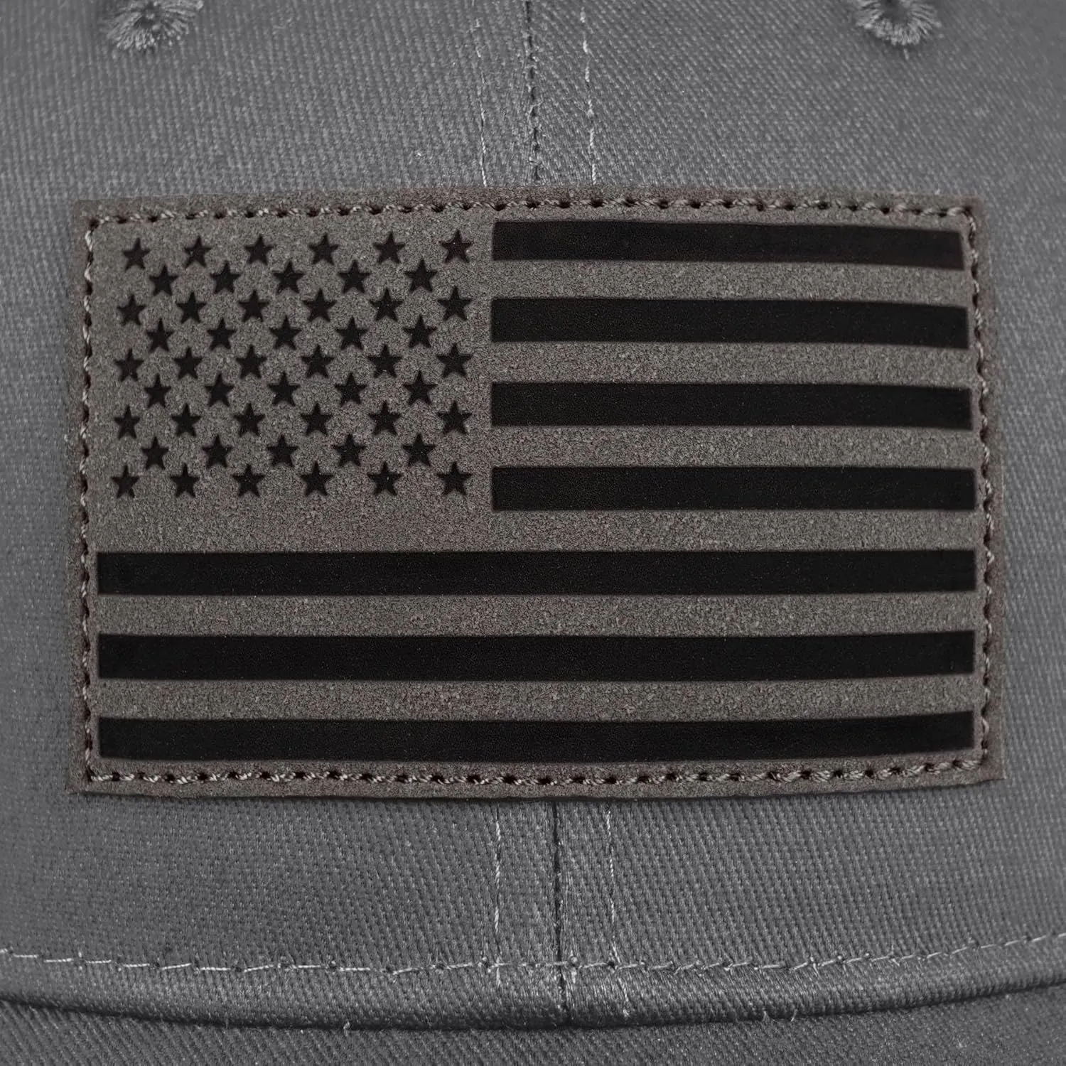 American Flag Trucker Hat - Snapback Hats for Men Women Baseball Cap - Breathable Mesh & Adjustable Fit for Casual Wear