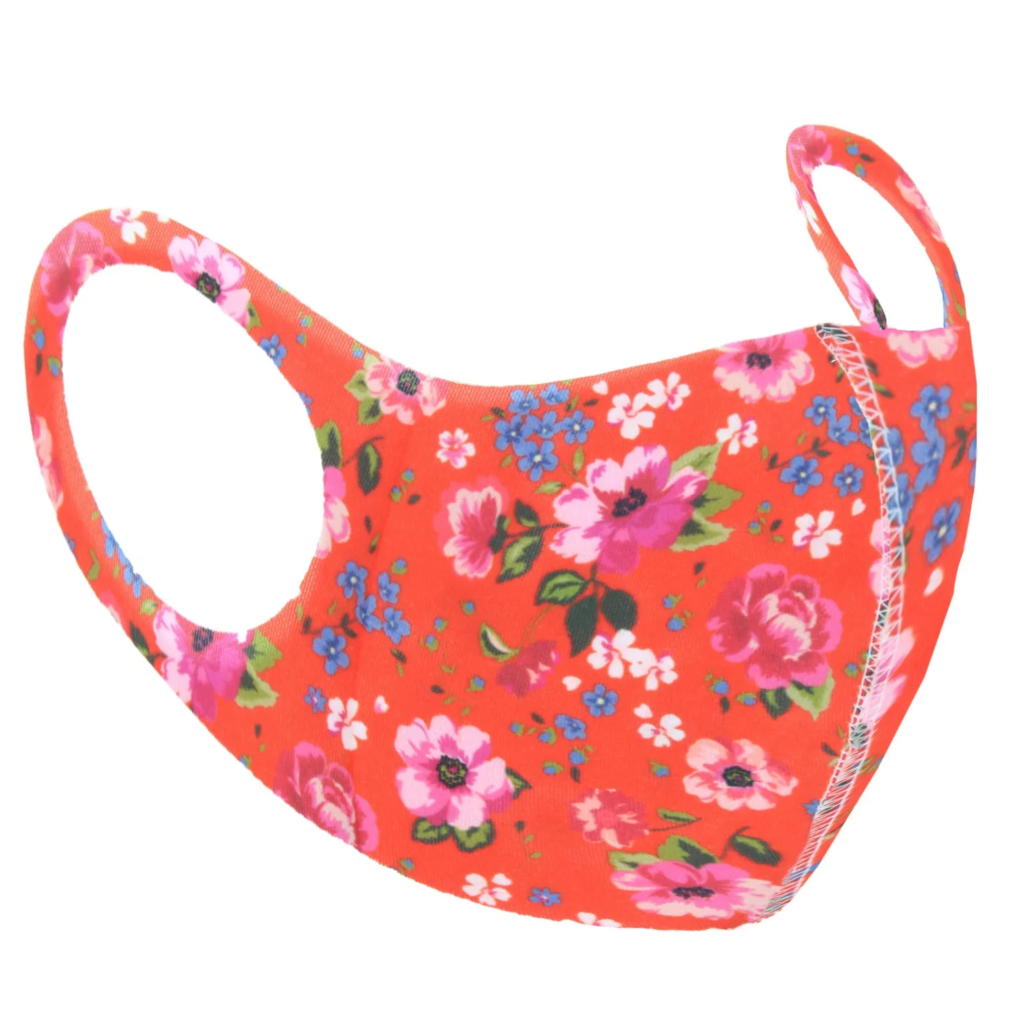 Assorted Floral Print Value Face Masks