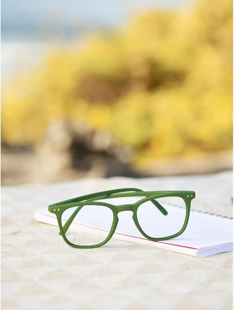 Blue Planet Blue Light Glasses for Men and Women - Bluelight Blockers for Men and Women, Square Frame Computer Gaming Glasses
