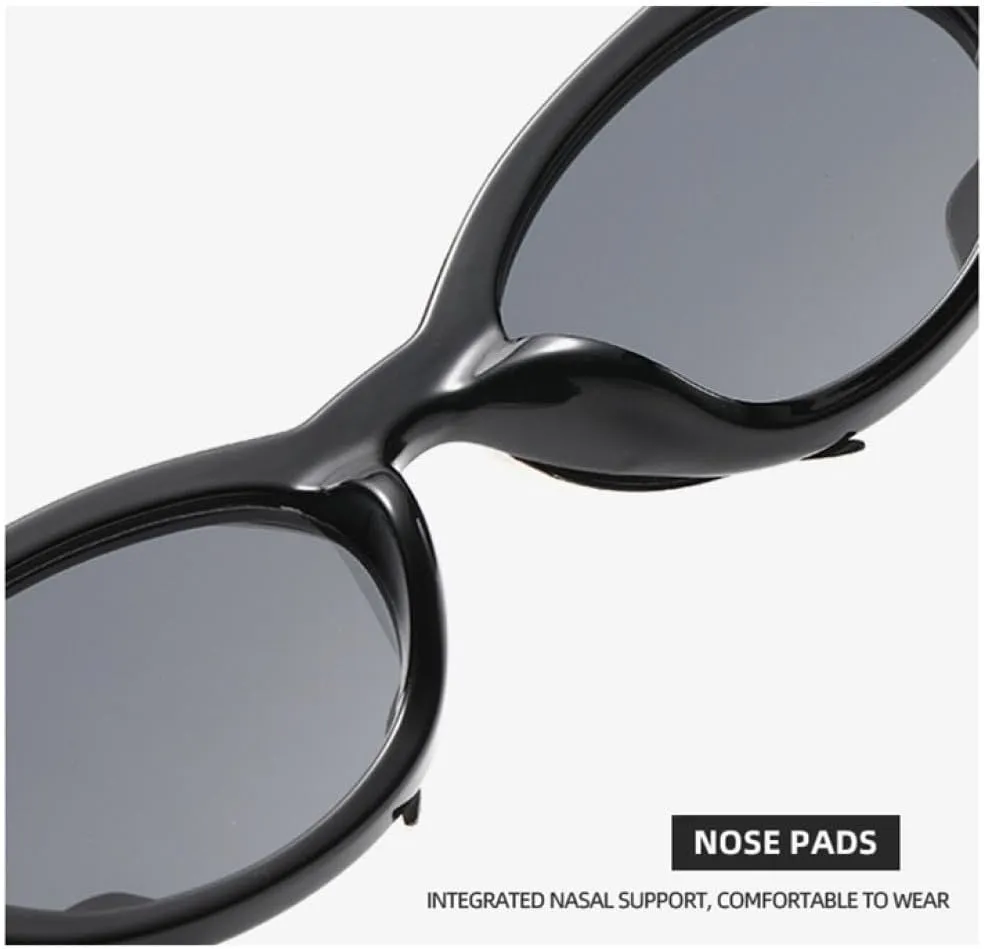 Cat Eye Sunglasses Woman Small Frame Sun Glasses Female Vintage Hip Hop Punk