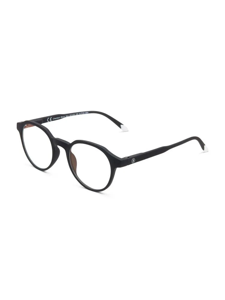 Chamberí Blue Light Glasses - Black Noir
