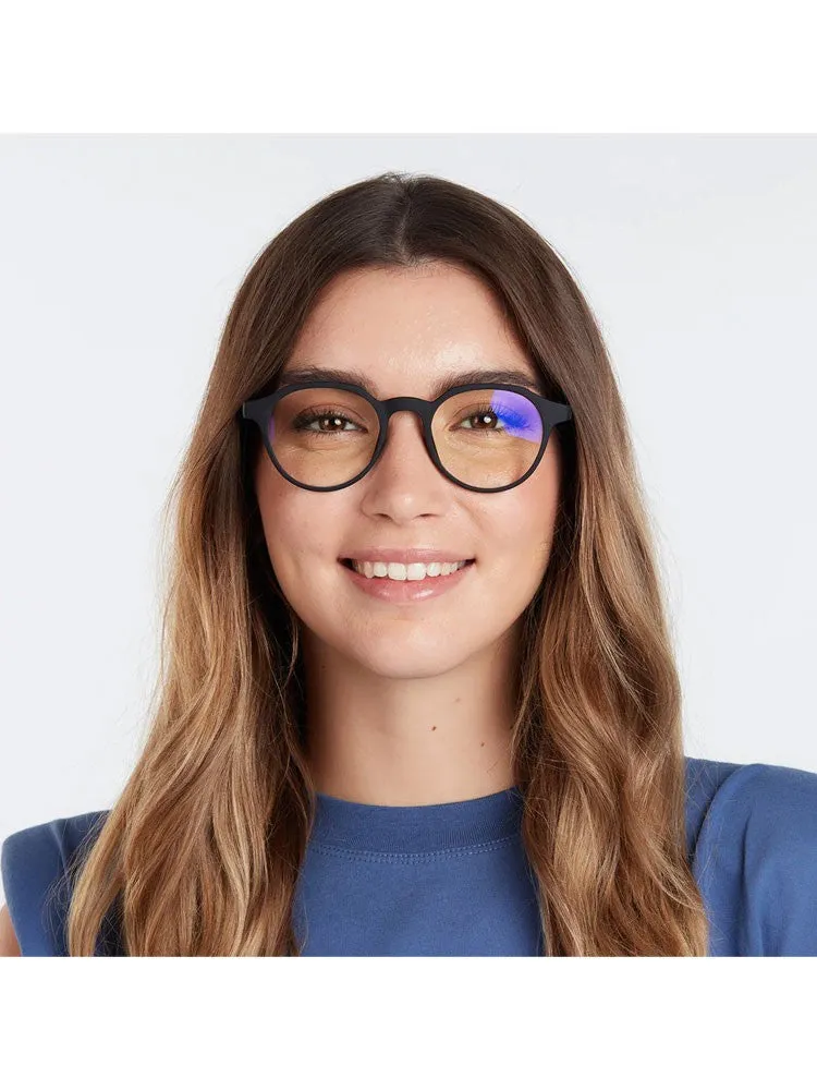 Chamberí Blue Light Glasses - Black Noir