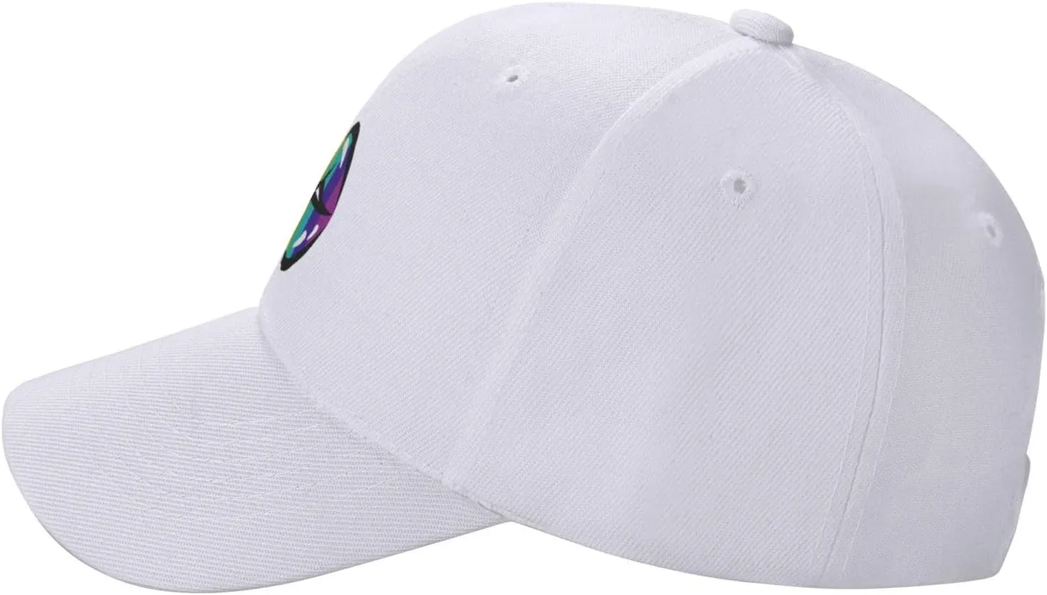 Colored Lips Baseball Cap for Men Women Hat Adjustable Breathable Trucker Caps