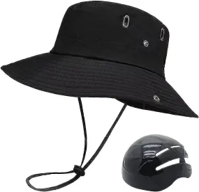 Cycling Helmet for Unisex Adults Bucket Hats with Bike Helmet Fashion Breathable Sunscreen Head Protection Bicycle Helmet Hats Women Adult