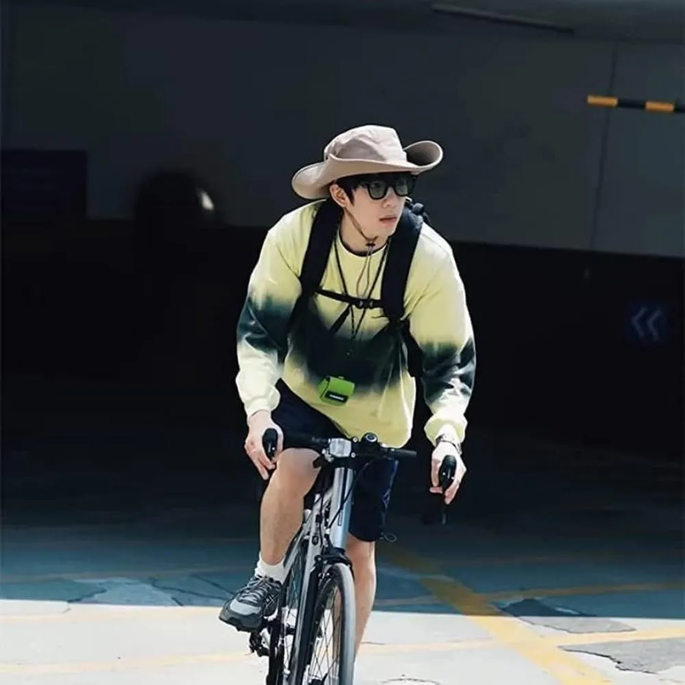 Cycling Helmet for Unisex Adults Bucket Hats with Bike Helmet Fashion Breathable Sunscreen Head Protection Bicycle Helmet Hats Women Adult