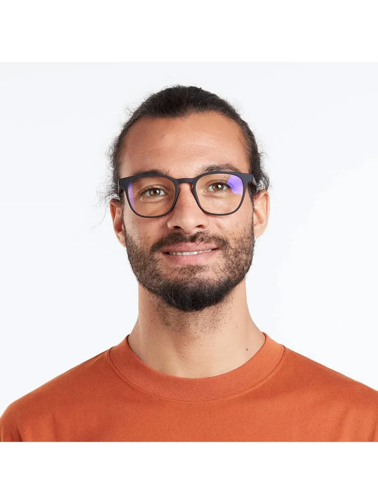 Dalston Blue Light Glasses - Black Noir