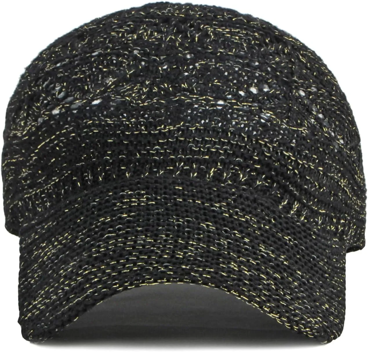 FASHIXD Knit Mesh Baseball Cap for Women Summer Yarn Trucker Hats Breathable Outdoor Hat