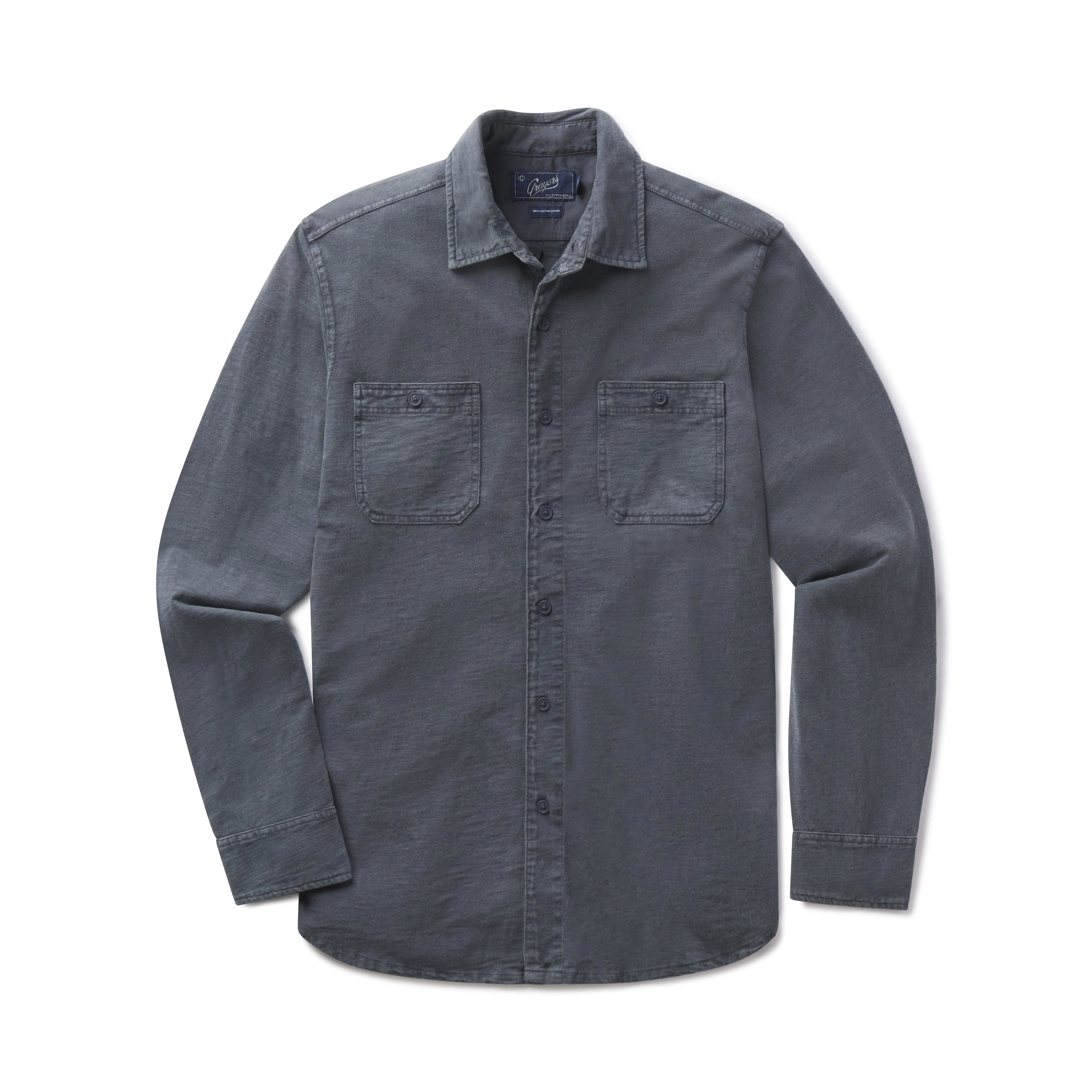 Flex Everyday Knit Shirt - Washed Navy