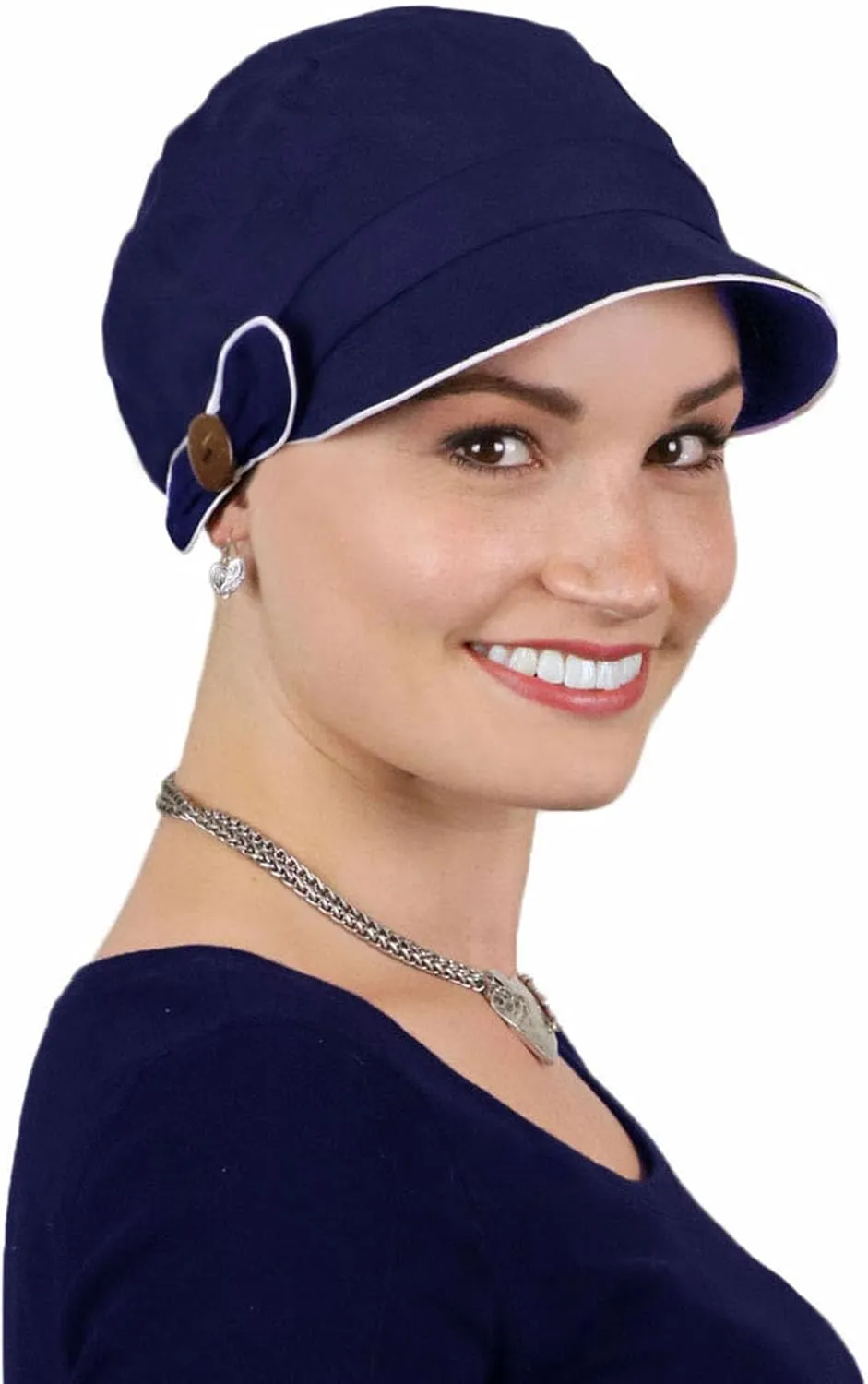 Hats Scarves & More Chemo Cap Women Newsboy Hat Summer 50  Sun Protection Barcelona