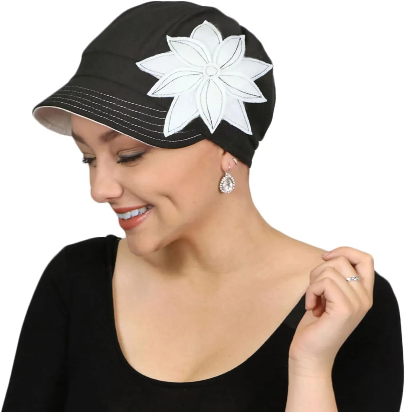Hats Scarves & More Newsboy Hat Baseball Cap for Women Chemo Headwear Cancer Sun Hat 50  UPF Sun Protection Day Tripper