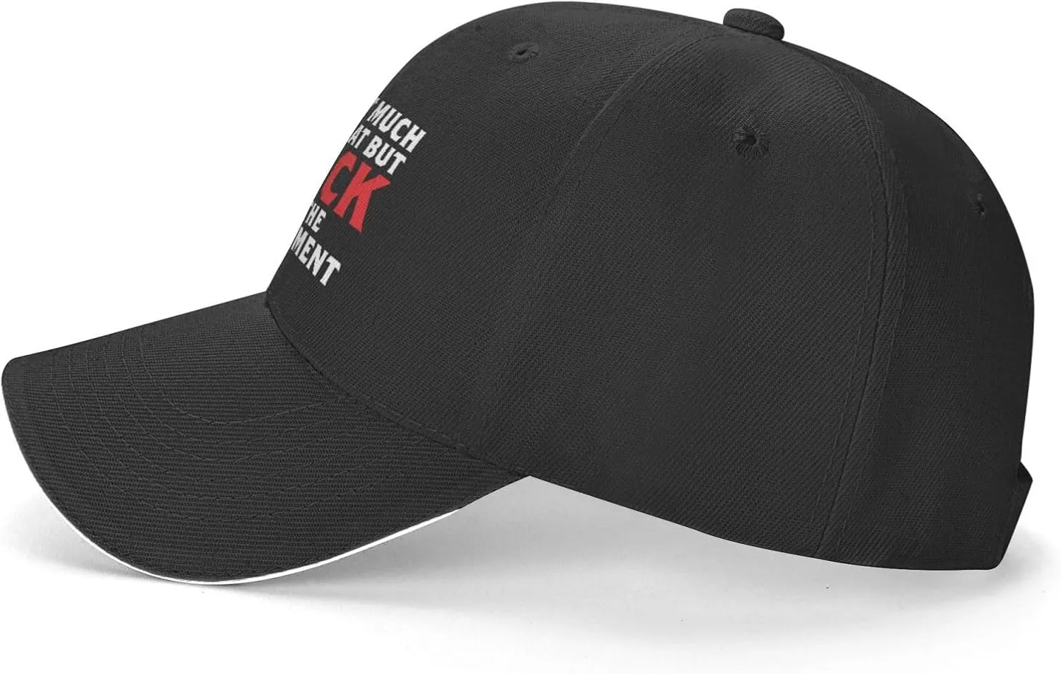 I Fucking Like The Government Hat Mens Wide Brim Baseball Cap Adjustable Low Profile Sports Dad Hats