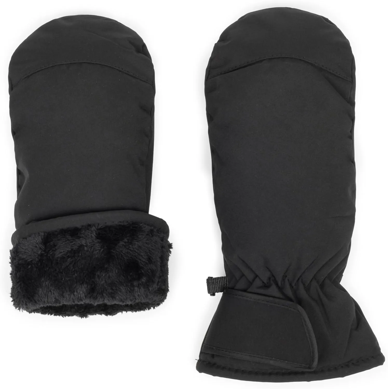 INOGIH Winter Outdoor Waterproof-Windproof Ski-Gloves for Women/Men - Non-Slip Warm Thick Lining Snow Mittens