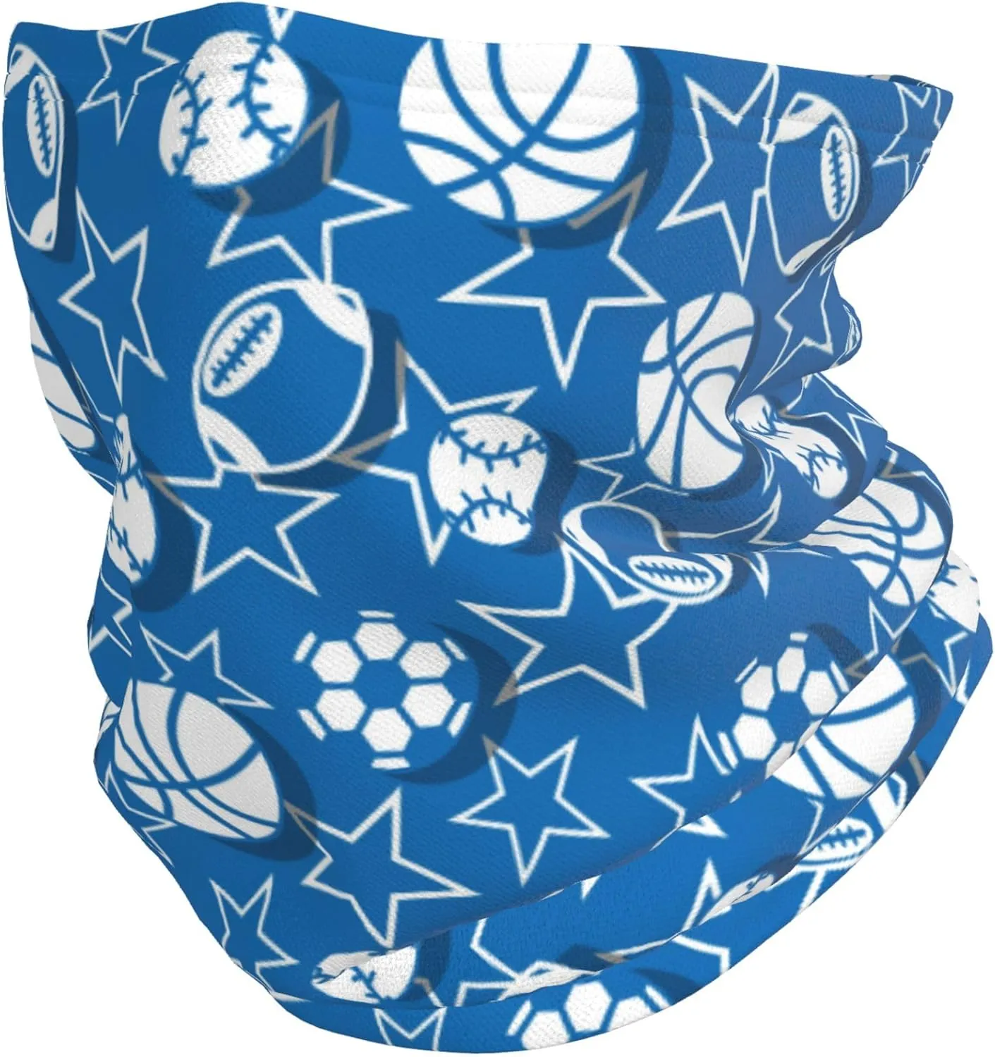 Neck Gaiter Headband Sport Headwear Elastic Face Mask Bandana Balaclava Headwrap
