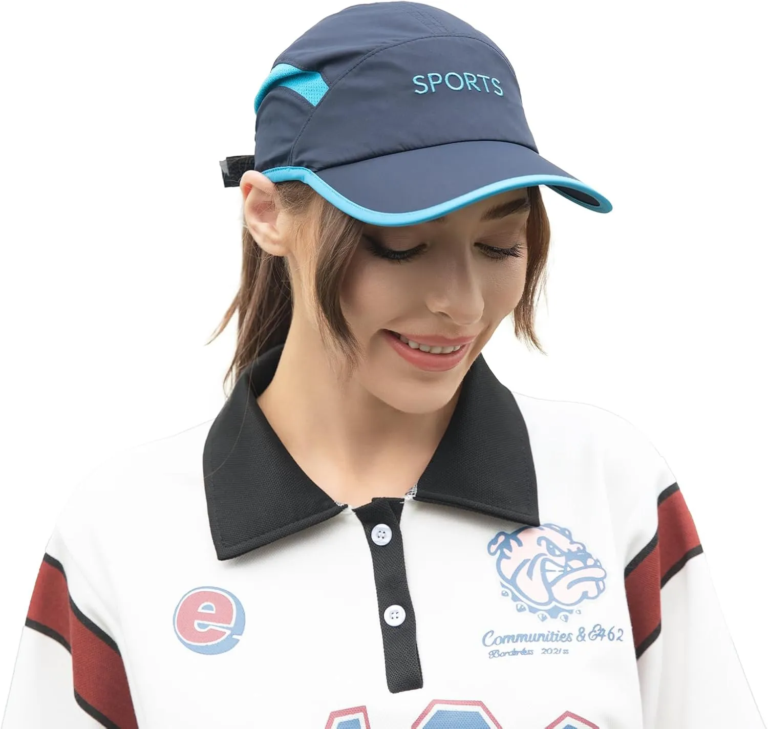 Quick Dry Running Hat Adjustable Cooling Baseball Hat Breathable Sport Cap Reflective UPF 50  Run Hats for Womens Men