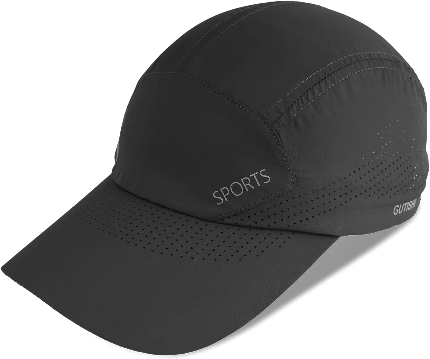 Quick Dry Running Hat Adjustable Cooling Baseball Hat Breathable Sport Cap Reflective UPF 50  Run Hats for Womens Men