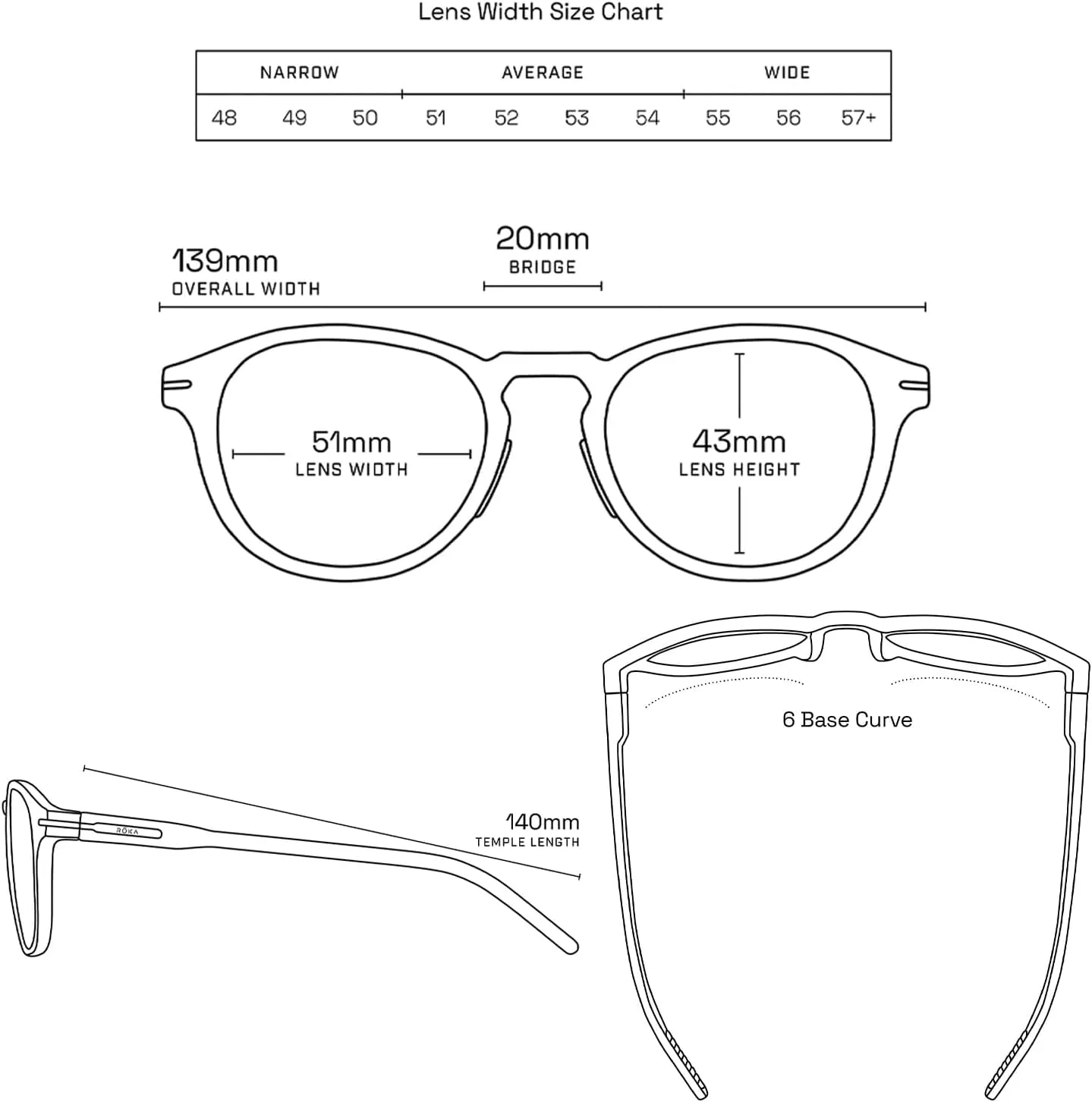 ROKA Oslo High Performance Modern Sunglasses for Men and Women