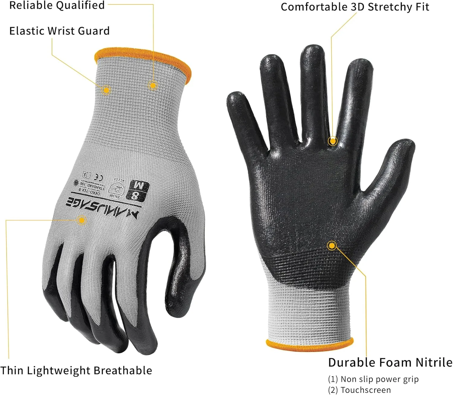 Safety Work Gloves