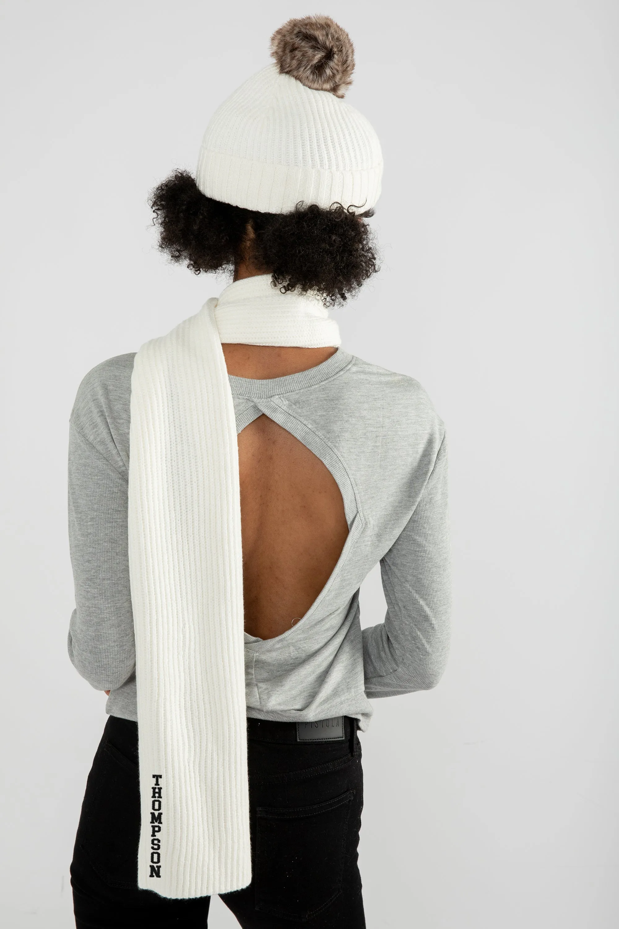 Scarf in White