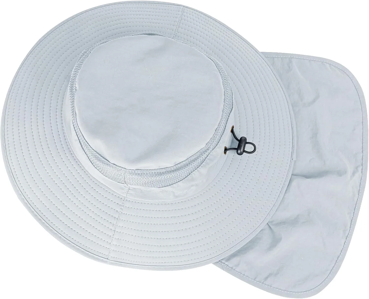 Sun Hats for Men Women Fishing Hat UPF 50  Breathable Wide Brim Bucket Hats Summer UV Protection Safari Hat with Neck Flap