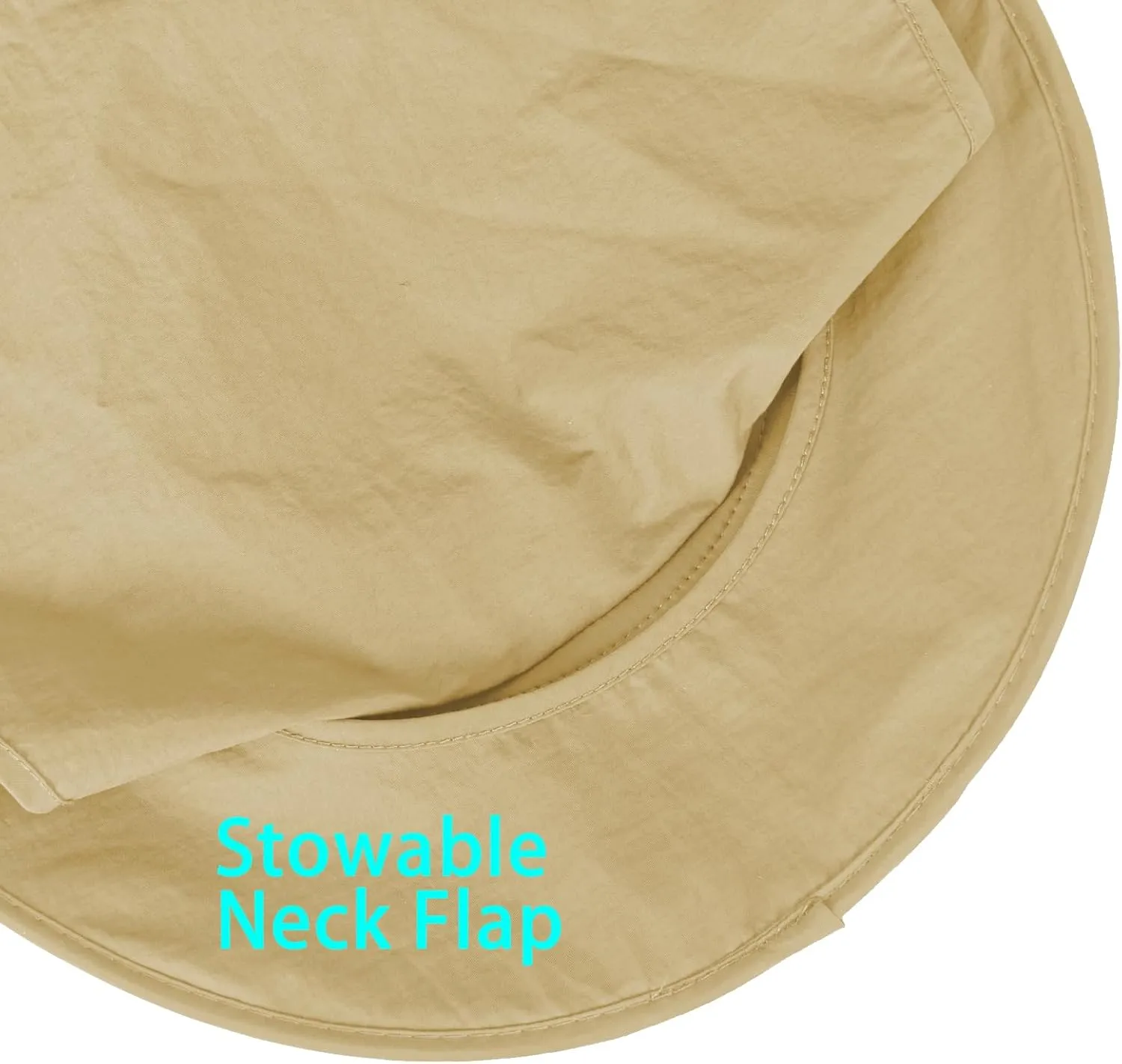 Sun Hats for Men Women Fishing Hat UPF 50  Breathable Wide Brim Bucket Hats Summer UV Protection Safari Hat with Neck Flap