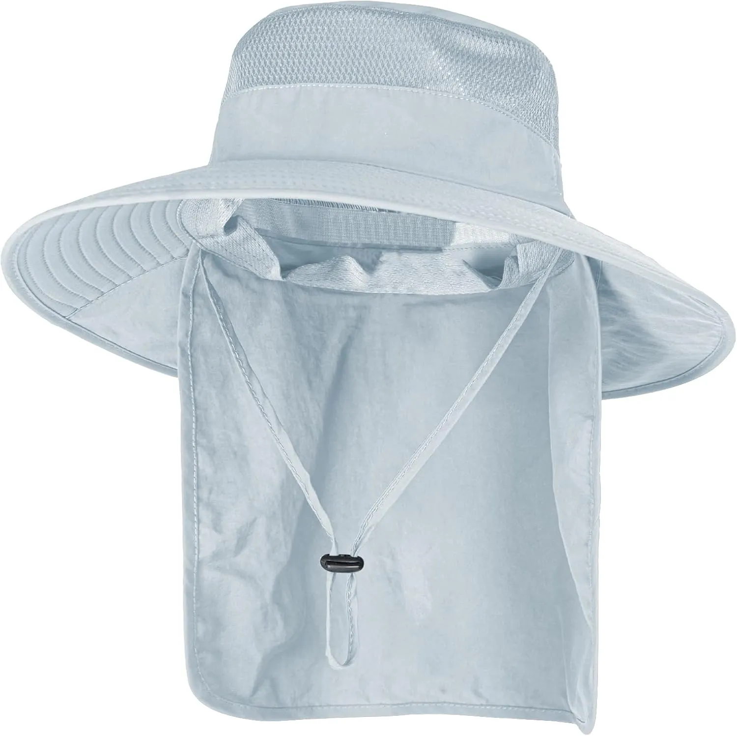 Sun Hats for Men Women Fishing Hat UPF 50  Breathable Wide Brim Bucket Hats Summer UV Protection Safari Hat with Neck Flap