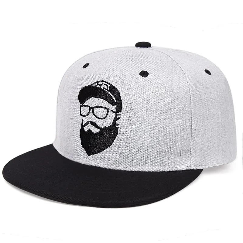 Uncle Beard Snapback Cap