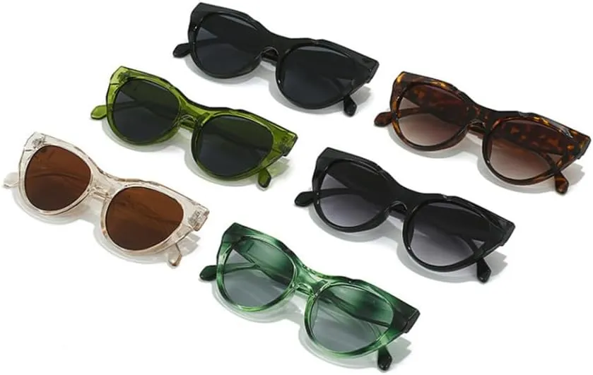Vintage Cat Eye Sunglasses Women Men Sun Glasses Female Shades UV400 Eyeglasses