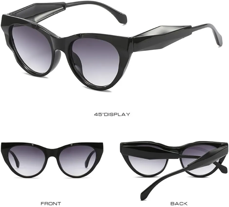 Vintage Cat Eye Sunglasses Women Men Sun Glasses Female Shades UV400 Eyeglasses
