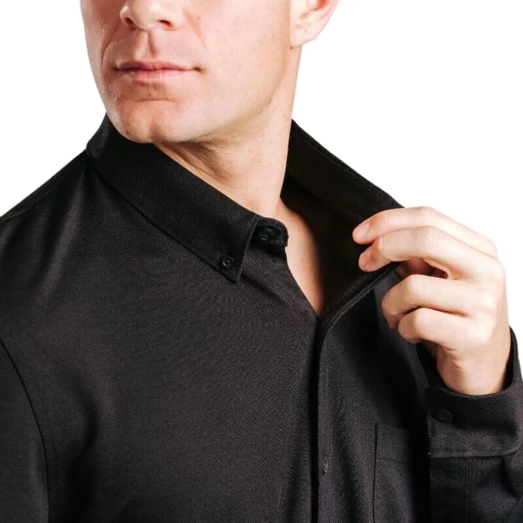 Western Rise Limitless Merino Wool Men's High Performance Button-Down Shirt