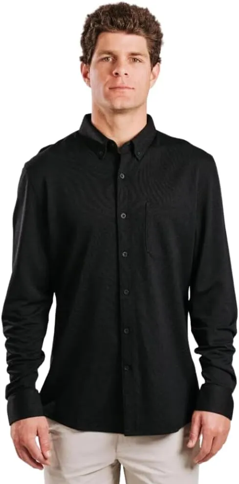 Western Rise Limitless Merino Wool Men's High Performance Button-Down Shirt