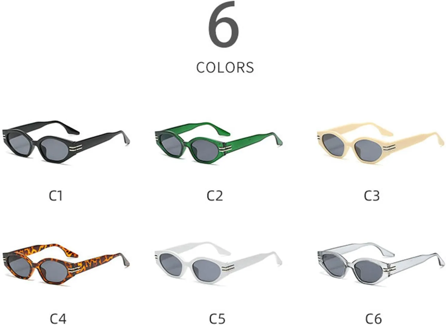 willochra Cat Eye Sunglasses Women Luxury Small Sun Glasses for Men Vintage Irregular Eyeglasses Black Green Goggles F27