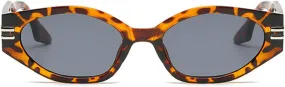 willochra Cat Eye Sunglasses Women Luxury Small Sun Glasses for Men Vintage Irregular Eyeglasses Black Green Goggles F27