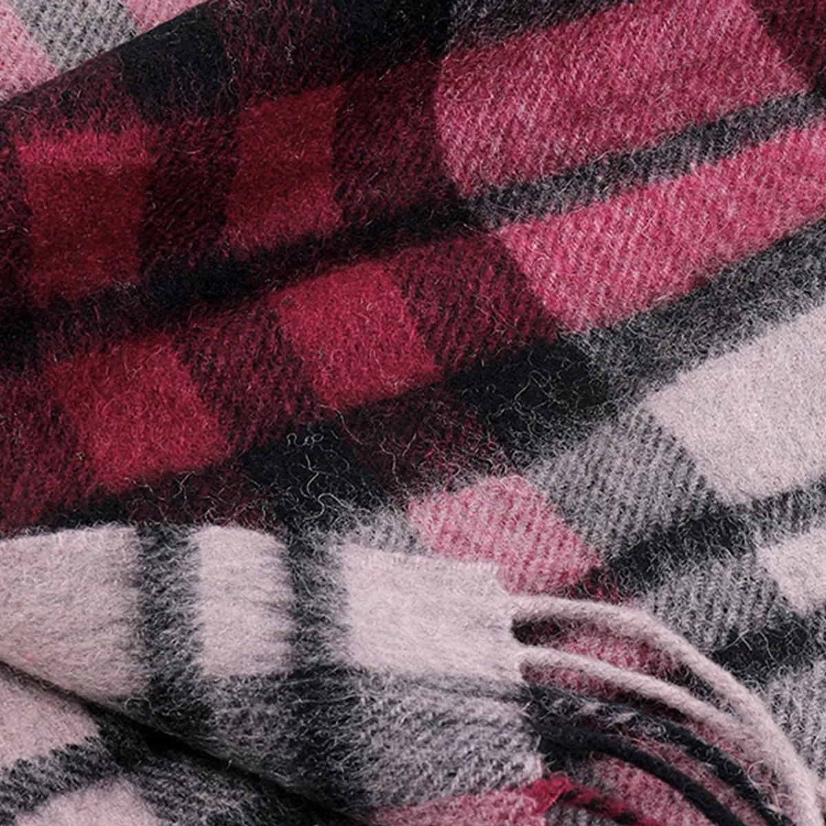 Winter Wool Plaid Striped Scarf for Men,Women Fashion Tartan Checkered Scarf Scarves