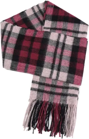 Winter Wool Plaid Striped Scarf for Men,Women Fashion Tartan Checkered Scarf Scarves