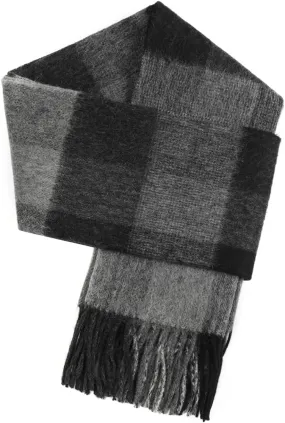 Winter Wool Plaid Striped Scarf for Men,Women Fashion Tartan Checkered Scarf Scarves